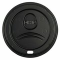 Dixie Sip-Through Dome Hot Drink Lids, Fits 20 oz to 24 oz Cups, Black, PK1000, 1000PK DIX D9550B